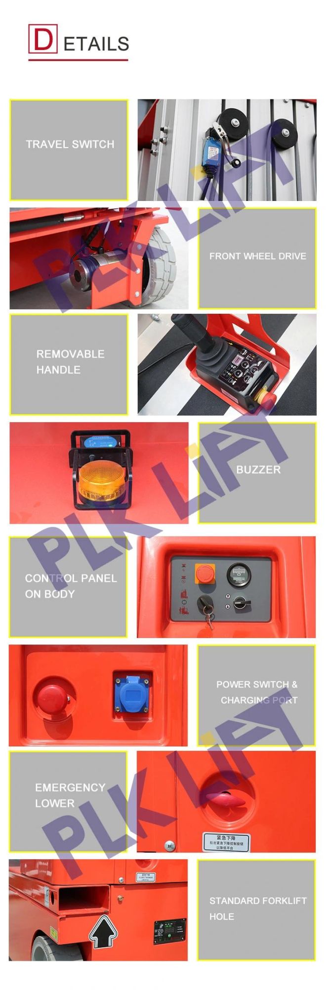 Genie Electric Self Propelled Aluminum Alloy Work Platform Lift