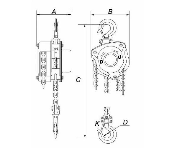 High Quality Vital Chain Hoist (CH-JB)