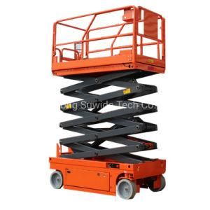 CE Cheap 6m, 8m, 10m, 12m Lift Hydraulic Man Crawler Scissor Lift Platform Street Lift