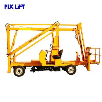 Good 16m Trailer Telescopic Hydraulic Crank Aerial Boom Lift