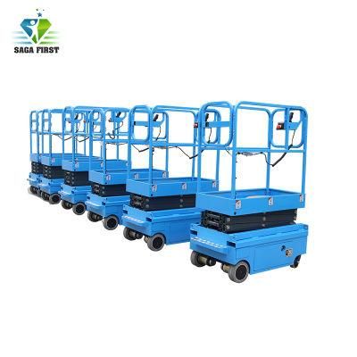 4m 5m Mini Hydraulic Platform Aerial Work Mobile Scissor Lift