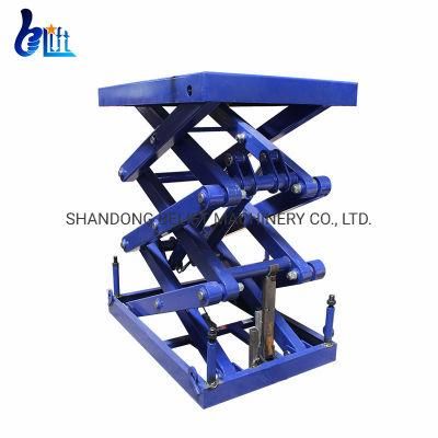 2000kg Lifter Machine Hydraulic Warehouse Scissor Lift with CE