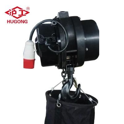 0.5 Ton 1 Ton Climbing Stage Electric Chain Hoist with Remote Control
