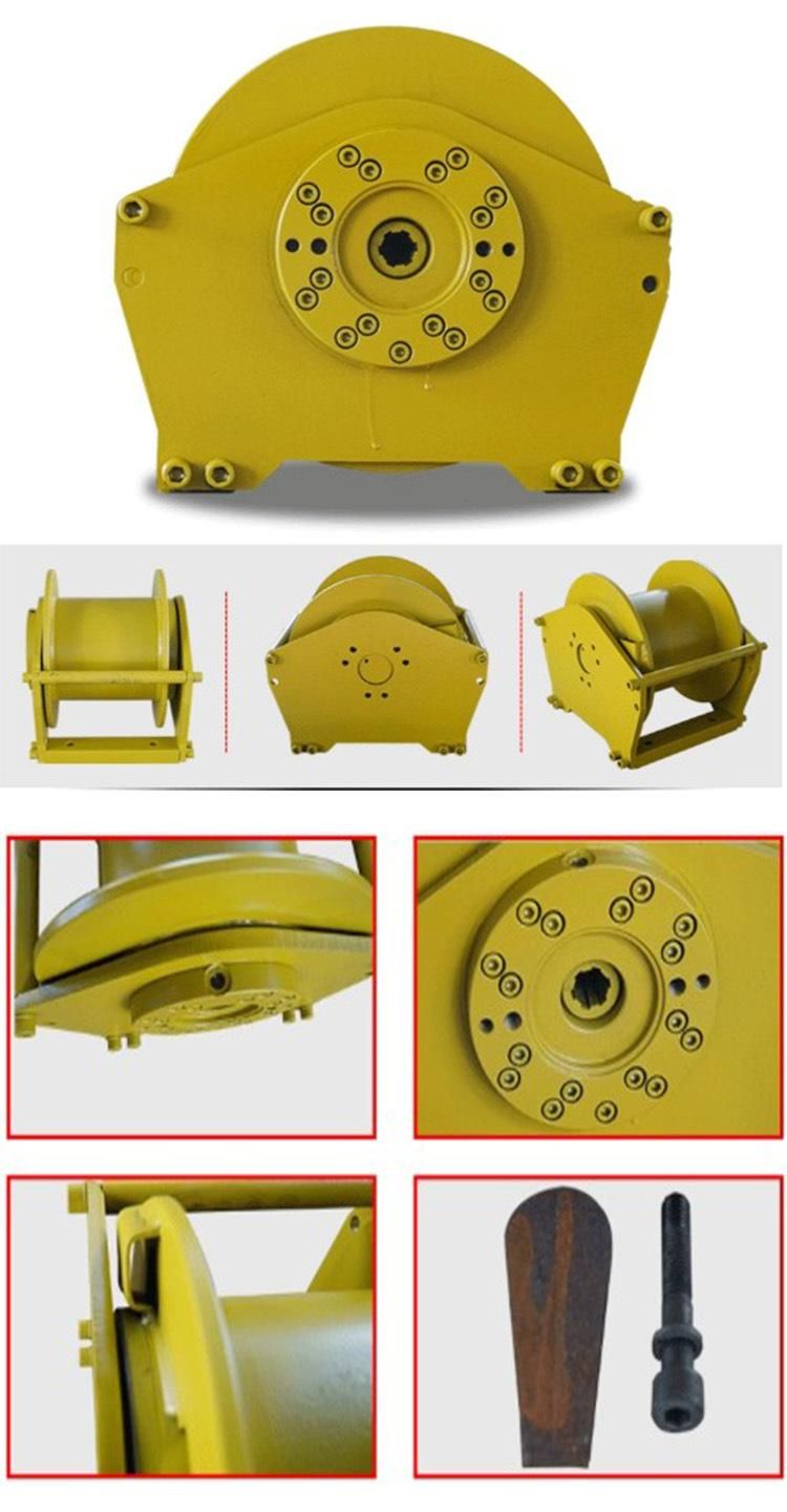 Custom Single Drum 1 Ton/2 Tons/3 Tons Hydraulic Winch for Tractors/Anchor/Excavator/Shrimp Boat/Fish Boat