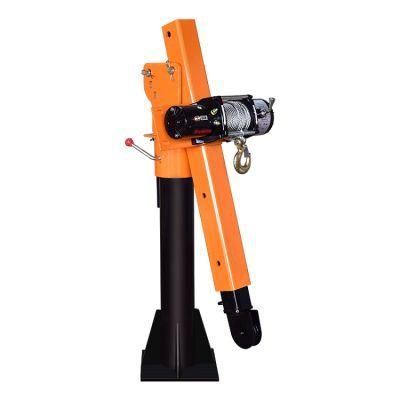 1000kg Mini Hydraulic Electric Winch 12V Pickup Truck Crane Truck Mounted Lifting Crane