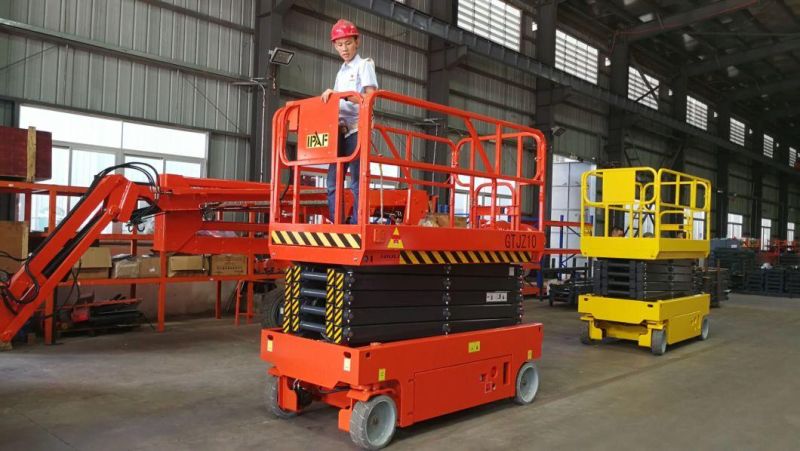 Niuli High Working Scissor Lift Table Self-Propelled Hydraulic Lift Table