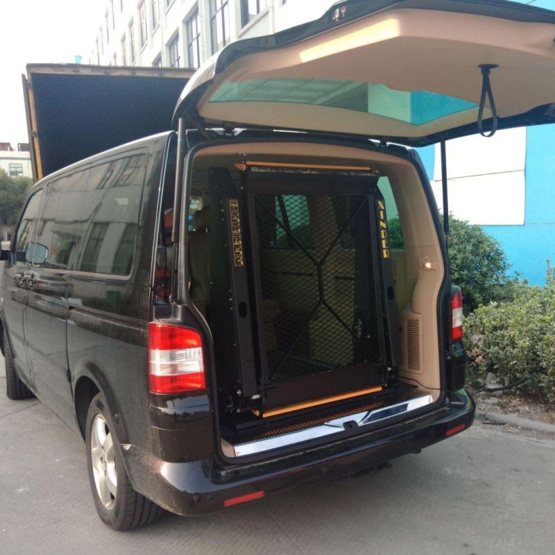 Hot Sale Wheelchair Lift Wl-D-880 Installed in Rear Door for Wheelchair User with Ce Certificate