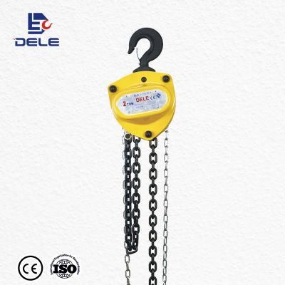 SLA 0.5ton Chain Block Manual Chain Hoist Chain Pulley Block