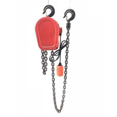 Dhs 3t 6m Electric Chain Block Hoist with Compact Body