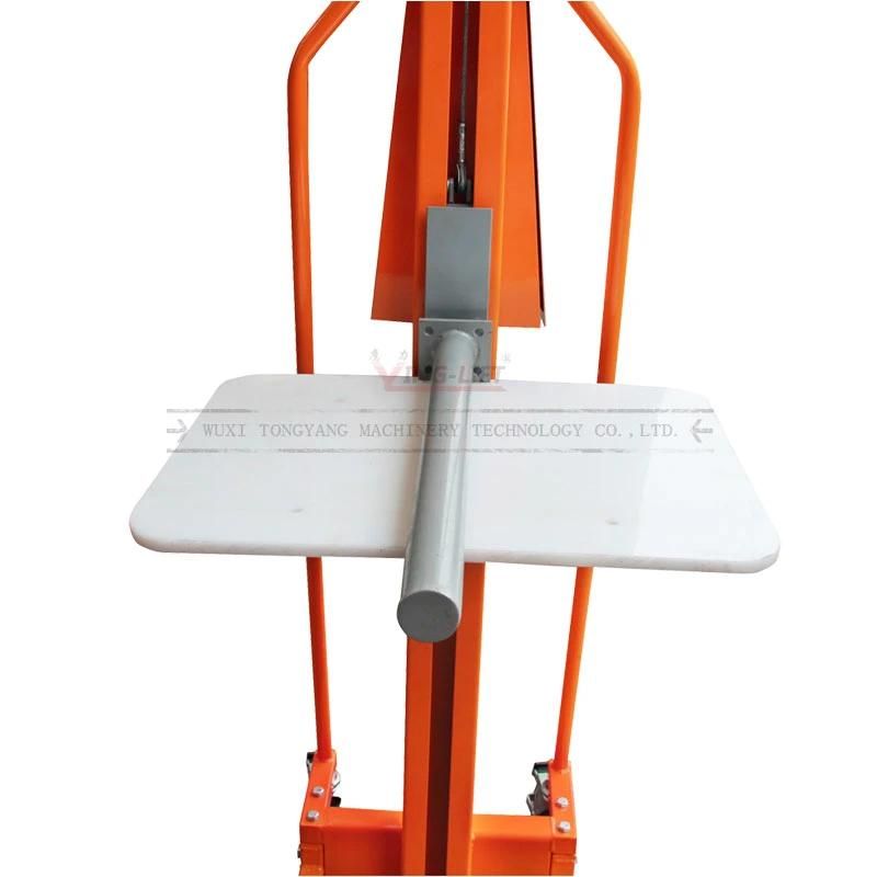 200kg Hand Operated Forklift Pallet Stacker Manual Lifter M200