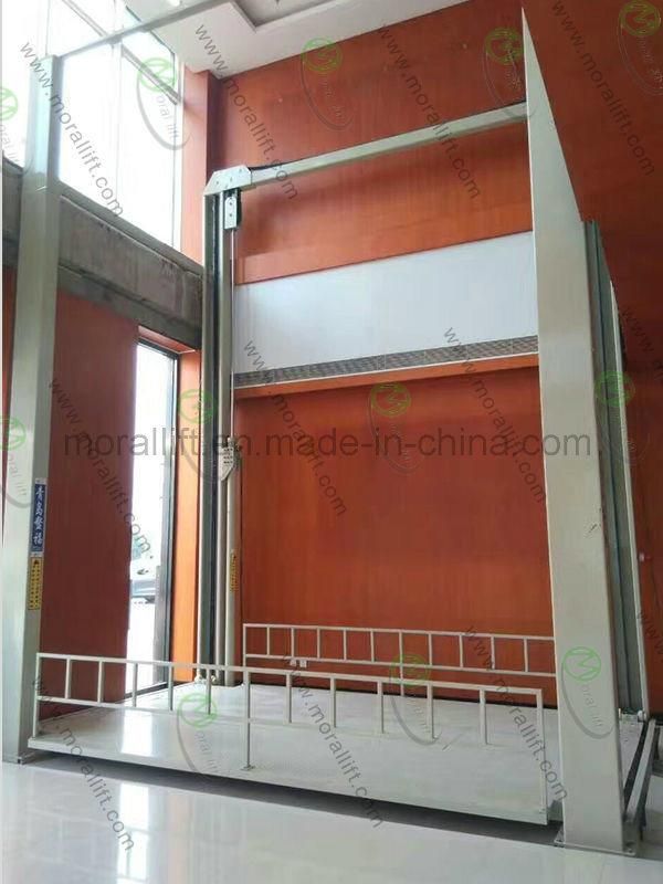 4 Guide Rails Vertical Car Parking Lift with CE
