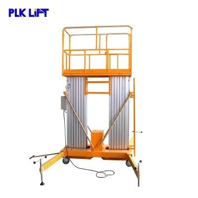 10m Hydraulic Personal Aluminum Aolly Work Platform Lift