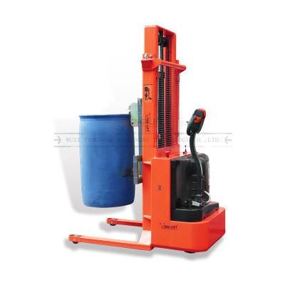 Load Capacity 650kg Electric Lifting 2400mm Counter Balance Full Electric Drum Carrier