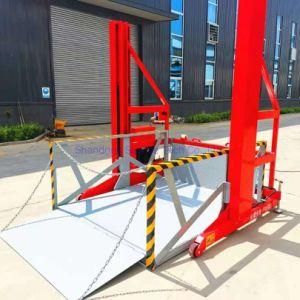 Mobile Container Goods Loading Platform /Loading Ramp Lift Platform 2.2ton CE Certificate with ISO9001
