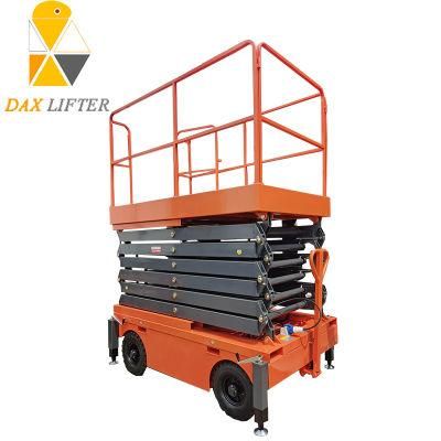 500kg China Economic Mobile Semi Electric Scissor Lift