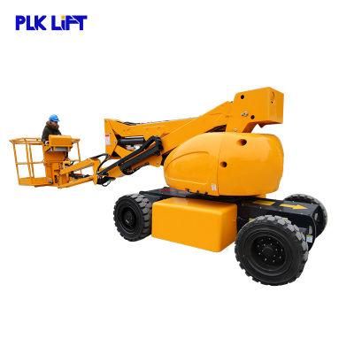 Aerial Working Platform Tow Behind Boom Lift Telescopic Boom Lift