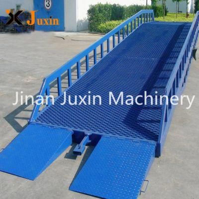 Truck Unloading Ramp Equipment 10t Mobile Dock Ramp
