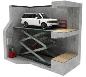 Goods Lift Table Hydraulic Vertical Scissor Car Lift for 4s Shop