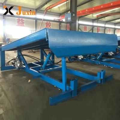Stationary Container Loading Forklift Dock Leveler Ramp Platform
