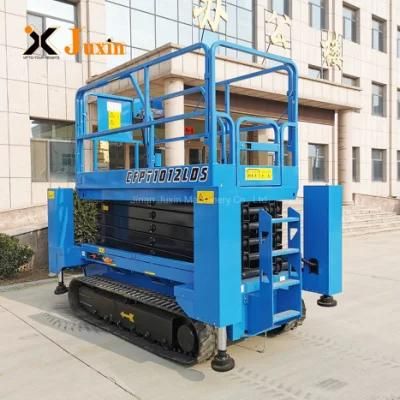 Cheap Price Support Legs Crawler Aerial Platform Electric Scissor Lift