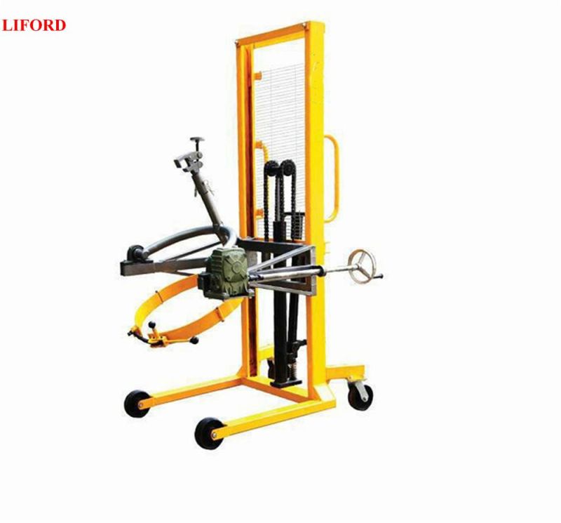 1000lb Capacity Hydraulic Drum Stacker Hydraulic Drum Lifter Da450