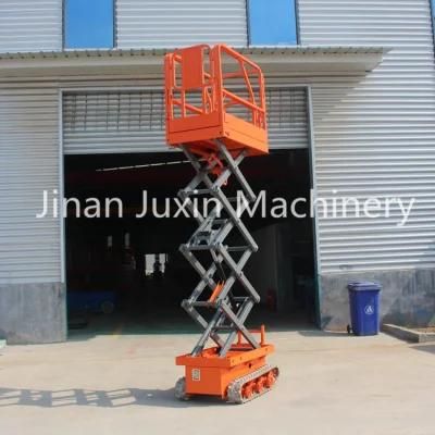 Crawler Small Scissor Hydraulic Electric Lift