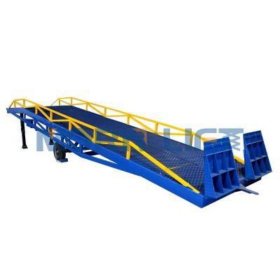 6-15ton Hydraulic Container Loading and Unloading Yard Ramp