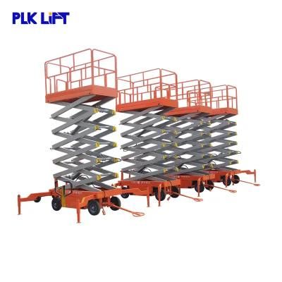 6-18 M Lifting Height Electric Hydraulic Aerial Lift Platform