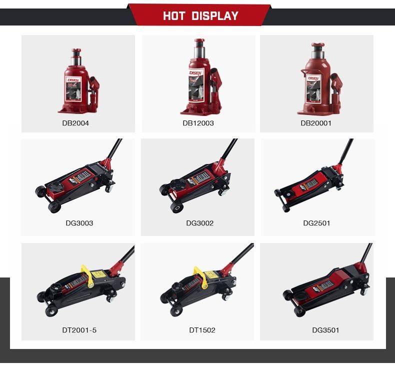 2.5ton Hydraulic 3 Stage Long Horizontal Bottle Jack