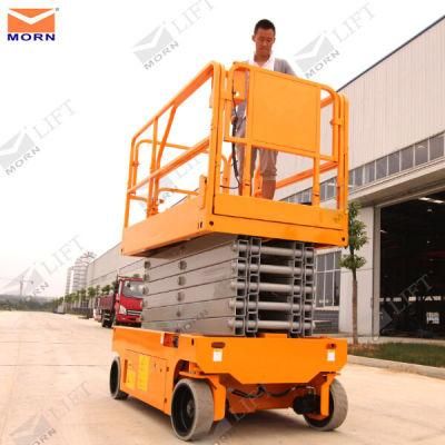 Mobile Electric Scissor Lift with Height 8m