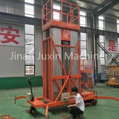 China High Quality 8m Hydraulic Aluminium Ladder Lift