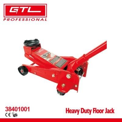 2-1/4 Ton Heavy Duty Floor Jacks 140-460 mm Adjustable Height 2-in-1universal Jack Lifting Tool with Handle Two Double-Ended Sockets (38401001)