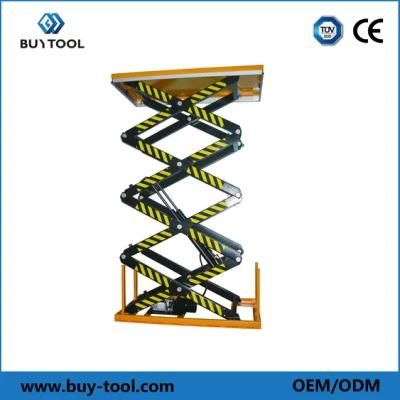 4000mm Electric Powered Scissor Lift Table with AC Power