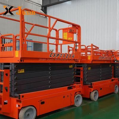 4m 6m 8m 10m Movable Aerial Platform Electric Platform Scissor Lift with Manufacture Price