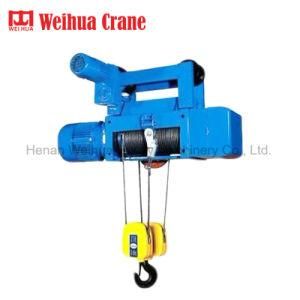 Max Lifting Height 50m CD/MD Type Electric Wire Rope Hoist 2t 5t 10t