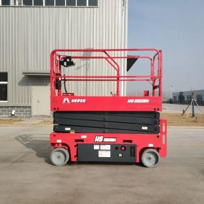 360 Degree Free Rotation Self Propelled Hydraulic Scissor Lift
