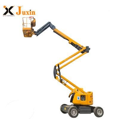 Diesel or Battery Engine Cherry Picker Work Platform Manlift Aerial Boom Lift