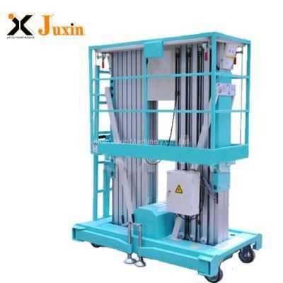 Double Mast Aluminum Telescopic Plataforma Elevadora Lift Table
