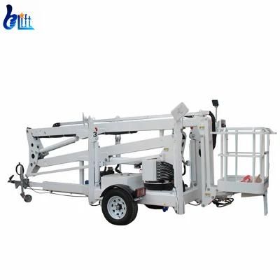 200kg Gasoline Driven Boom Lift Multiple Power Spider Lift