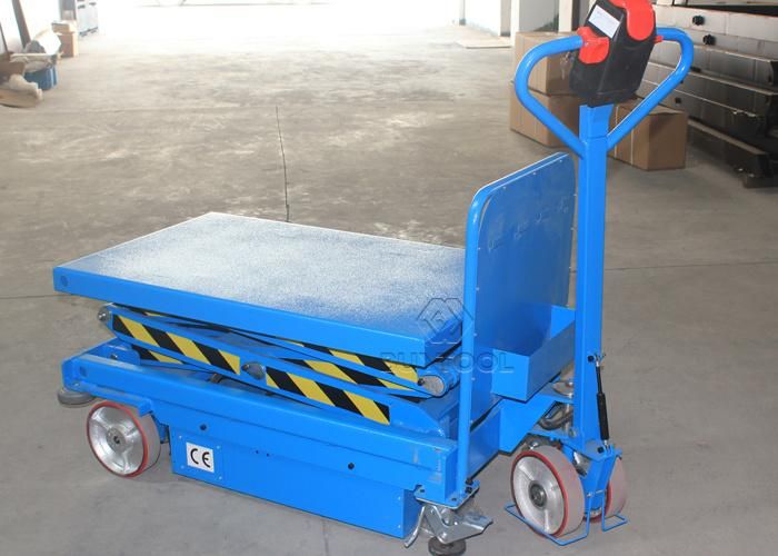 500kg Full Electric Hydraulic Heavy Duty Self-Propelled Mobile Scissor Lift Tables