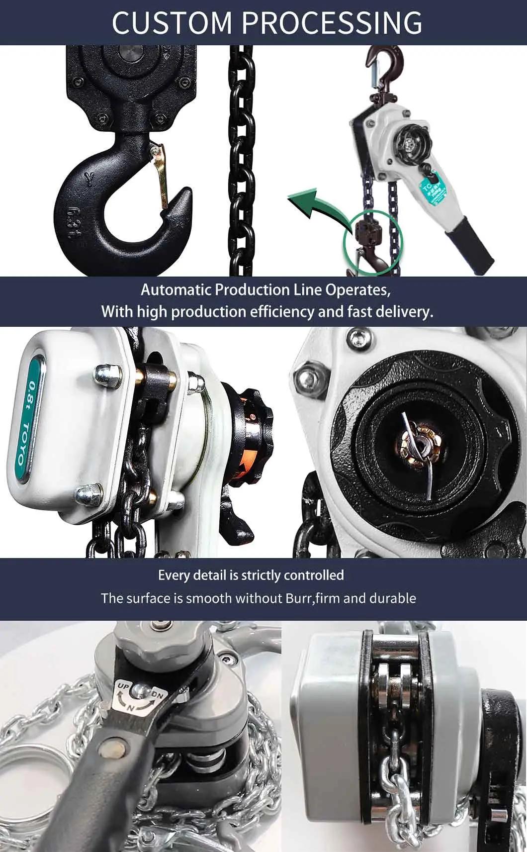 Manual Level Chain Chain Hoist Pulley Lever Hoist