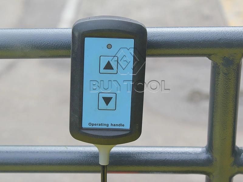 Portable Electric Powered Mobile Scissor Wheelchair Lift Platform