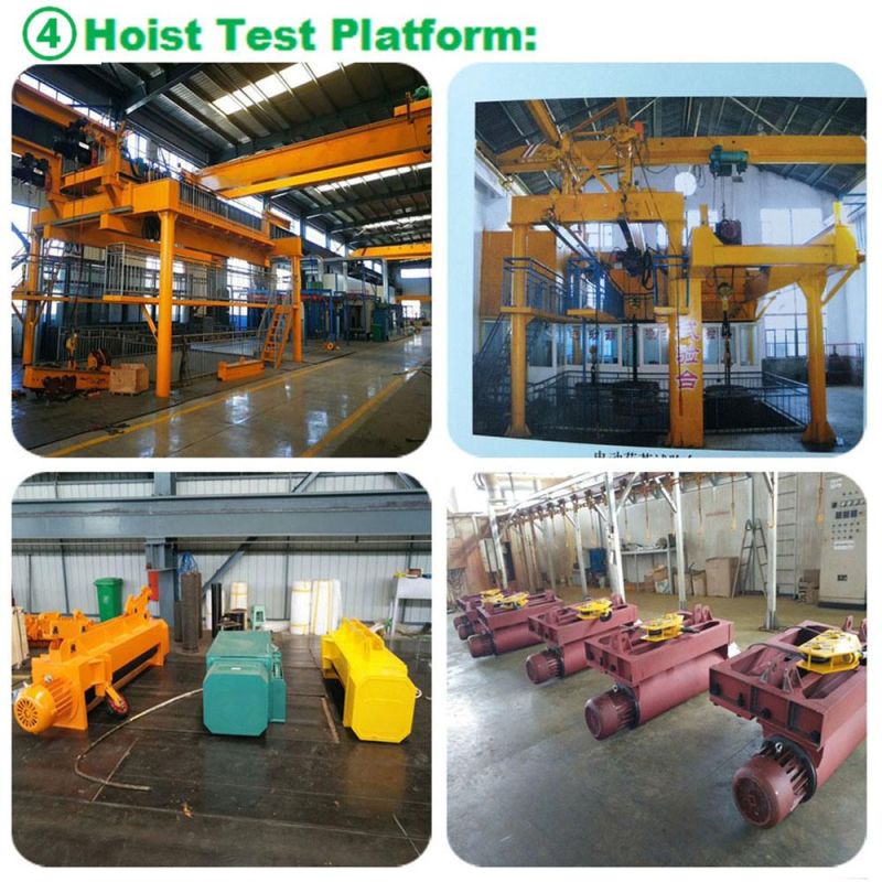 CD1 MD1 20ton Electric Wire Rope Hoist Electric Winch for Crane by Ce Certificate
