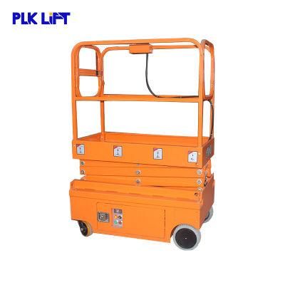 Hydraulic Electric Small Mobile Scissor Lift with 3m 3.9m
