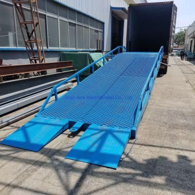 Movable Hydraulic Dock Ramp for Container Goods Loading