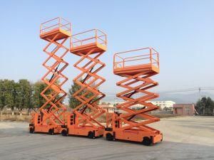 Scissor Lift with Battery Power