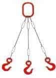 Multi-Leg Wire Rope Sling with Adjustable Eyes