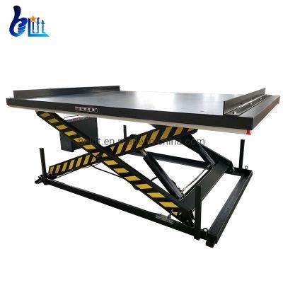 1m Small Portable Hydraulic Electric Motorcycle Scissor Lift Tables