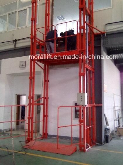 Vertical Electric Lift for Warehouse Cargo Transporting
