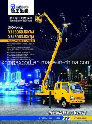 XCMG Official Manufacturer Xzj5060jgka4/Xzj5063jgkq4 Aerial Work Platform